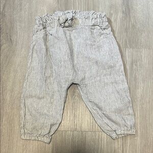 4 for $20 Hilary Duff by Carters Striped Gray Kids Bottoms